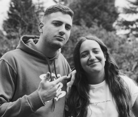 Diogo Dalot and his sister Mariana grew up alongside each other in Braga.